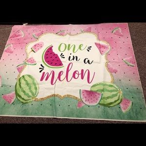First Birthday Decorations One in a Melon